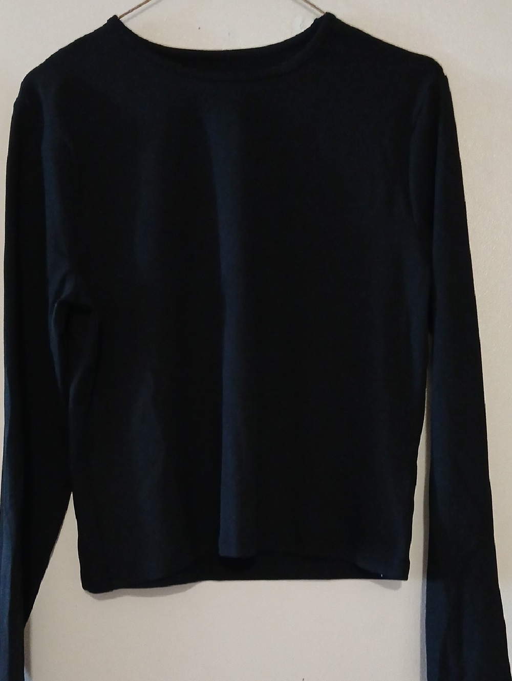 Classic Black Long-Sleeve Women’s Sweater